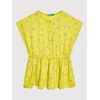 United Colors Of Benetton Poletna obleka 49RUGV008 Zelena Regular Fit