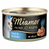 Finnern Konzerva MIAMOR Feine Filets tuňák + krevety v želé 6 x 100 g