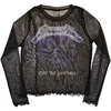 Metallica Ride The Lightning (Back Print) Black S Ženske Majica