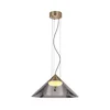 Luster na sajli PRESTO 1xGX53/10W/230V preč. 42 cm zlatna/dimna siva