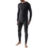 Craft Moški set core wool merino black melange XXL