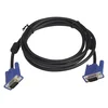 Kabl VGA D-sub M/M 3m HQ feritno jezgro crni