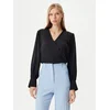 Rinascimento Bluza CFC0122866003 Črna Regular Fit