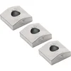 Floyd Rose Nut Clamping Block - Chrome - 3 pcs.