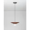 Tanka cilindrična LED visilica Nova Luce Baris (Triac dimabilna), 9W, smeđa NL9009318