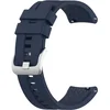 GS Univerzalni silikonski pašček 22 mm, temno moder