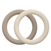 A Little Lovely Company – silikonski grizali – taupe, 2 kosa