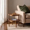 Hanah Home pomoćni sto Milan Kare 60, 60 cm, orah