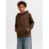 Jack & Jones Junior Majica JJEStar rjava/črna