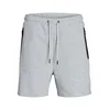 JACK & JONES Hlače JPSTGORDON FUSION svetlo siva/črna