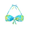 SUNSEEKER Bikini zgornji del modra/rumena/zelena