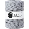 Bobbiny 3PLY Macrame Rope 5 mm Silver Vrvica