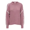 JDY Pulover JDYZoey mauve / bela