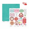 Papirji za scrapbooking 30.48 x 30.48 cm Cake delicious - No. 3