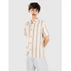 Rhythm Paisley Stripe Shirt cedar