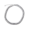 Large Chain Necklace - Silver Color