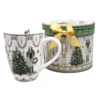 350 ml božični porcelanasti vrček Hrestač v okrasni škatli