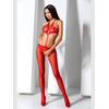 Bodystocking – mrežasti kombinezon BS080 Red