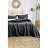 Lessentiel Maison Set Prekrivač i jastučnice Silvia, 240x260 cm, Antracit
