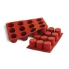 shumee Silikonski kalup za enoporcijski CYLINDRO fi=48mm/V=50mm SILIKOMART
