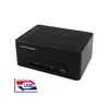 HDD D. Station dual bay LC-DOCK-U3-CR 2xSSD/HDD, Black, Cardreader,1xUSB3.0 HUB