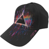 Pink Floyd Kapa Dark Side of the Moon Pink Splatter Black