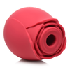 Bloomgasm 10X Wild Rose Red Silicone Suction Clit Stimulator Red