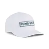 Mens Puma Looper Golf Cap, White, Size Adult, Accessories