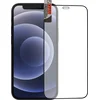 Q Glass celotno steklo iPhone 12/12 Pro (6,1) - črno (polno lepilo)