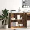 Regal za knjige boja starog drva 80x24x76 cm konstruirano drvo