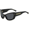 Dsquared2 D20118/S 807/IR ONE SIZE (57) Črna/Siva