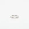 Prstan MM6 Numeric Minimal Signature Ring Polished Palladio 09