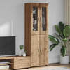 Highboard s policom FLORIN Umjetnički hrast 60 x 35 x 182 cm