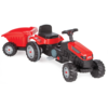 Pilsan igračka traktor sa prikolicom, crna