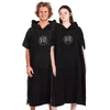 After Logo Surf Poncho black