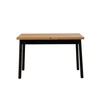 HANAH HOME Trpezarijski sto Oliver Open Karina Black