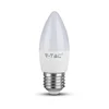 V-TAC LED žarnica 4,5W E27 svečka VT-1821 6500K 470lm