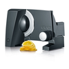 Graef Sliced Kitchen S 10002 črna nazobčeno rezilo