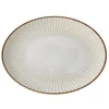 Jedilni krožnik WHITE SENDAN 23,5 cm, bela, keramika, MIJ