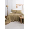 Lessentiel Maison Set Ćebe i jastučnice Janna, 240x260 cm, kaki