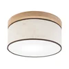 Brilagi - LED plafonsko svetlo BELLADONNA 1xE27/15W/230V prečnik 30 cm krem/hrast