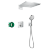HANSGROHE tuš set s podometno termostatsko armaturo Raindance E 300 1Jet