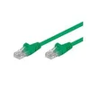 MicroConnect U/UTP CAT5e 1M zelen PVC