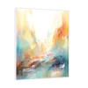 Canvas Slika na platnu Nežni kontrast, 120x150cm, Sa ramom, Beli