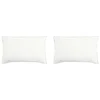 Jastuk 2 pcs Bijela 70 x 90 cm Bambusovo vlakno
