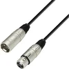 Adam Hall Mikrofonski kabel, 10 m, črnebarve, ženski XLR-konektor/moški XLR-konektor