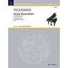 TELEMANN G.P:SECHS OUVERTUREN FUR CEMBALO (PIANOFORTE)