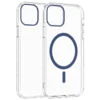 Transparent Color Ring MagSafe maska za iPhone 13 Pro – Plava