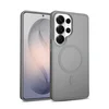 Crong Etui Hybrid Matte Magnetic za Samsung Galaxy S26 Ultra - sivo