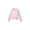 MANGO KIDS Majica NYC roza/off-bela